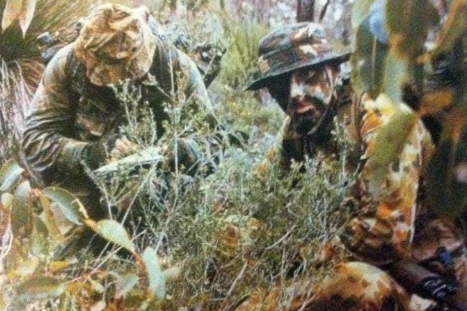 Man in army uniform 