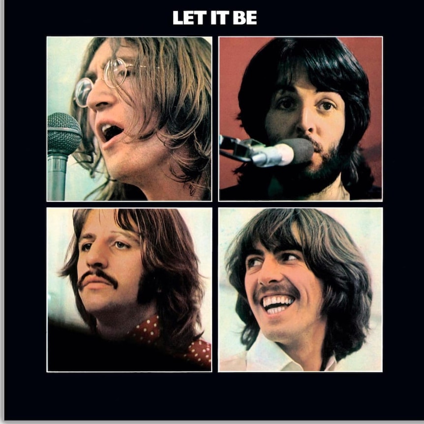 The iconic cover of Let It Be by the Beatles