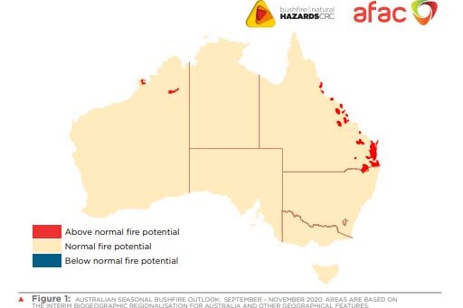 fire map of Australia