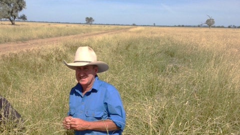 Phillip Ridge at his property at Bourke in the north west of NSW