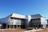 Rear view of Barcaldine's new cultural hub, formerly the Globe Hotel