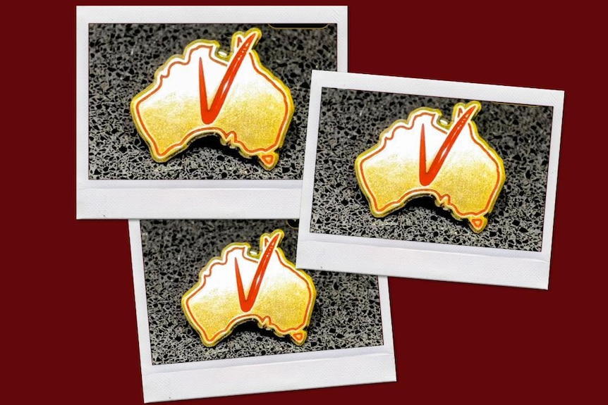 A Facebook post advertising veteran supporter pins for Anzac Day 2021.
