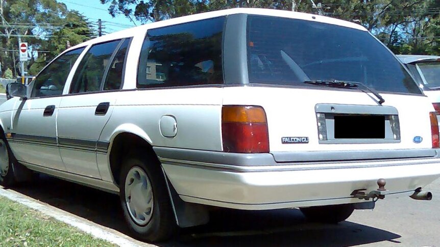 Police have released an image of a car that looks similar to the one they are looking for.