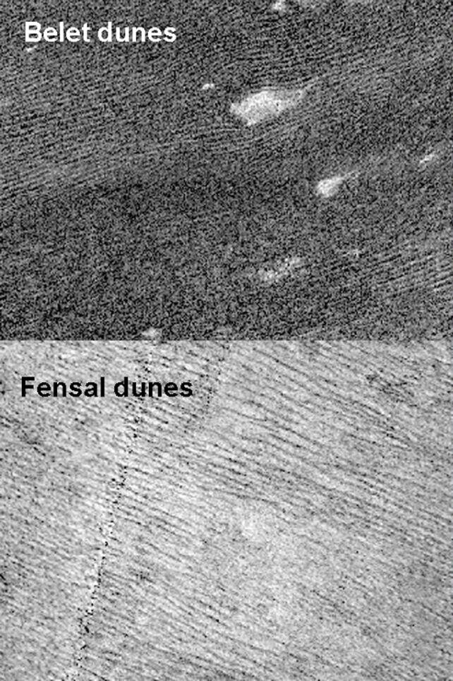 Dunes on Titan.