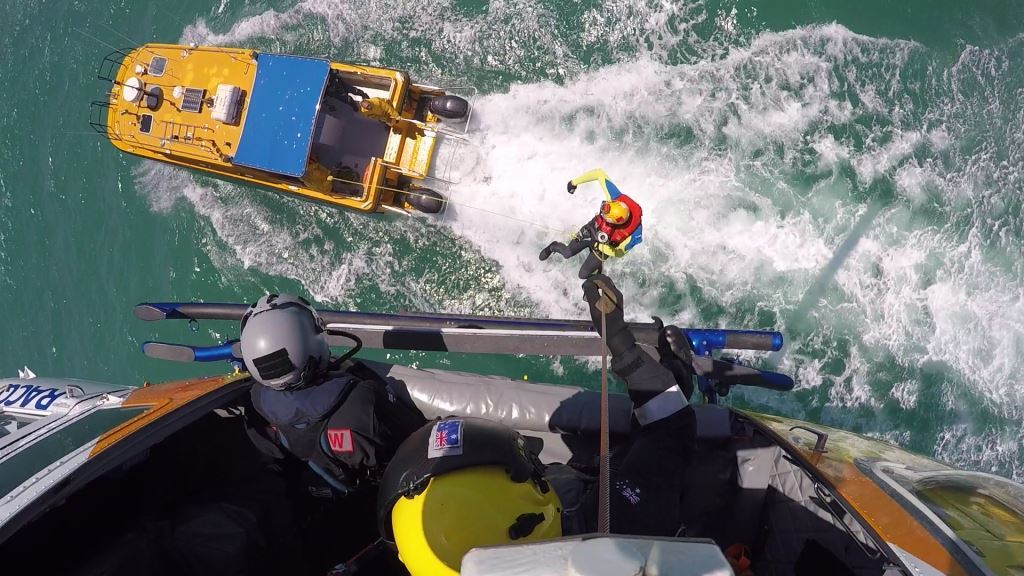 Dramatic water rescue drills a hit with Yeppoon tourists and locals ...