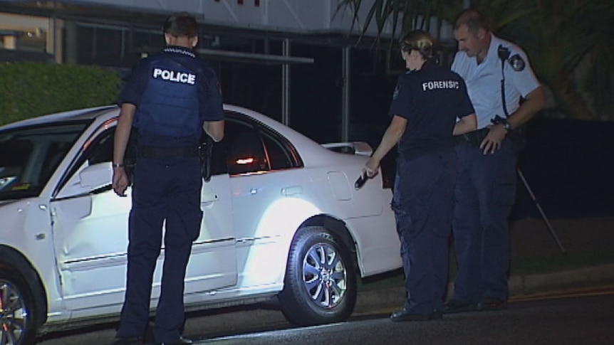 Police at scene of knife attack at Bardon in Brisbane's inner-west