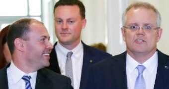 Josh Frydenberg and Scott Morrison