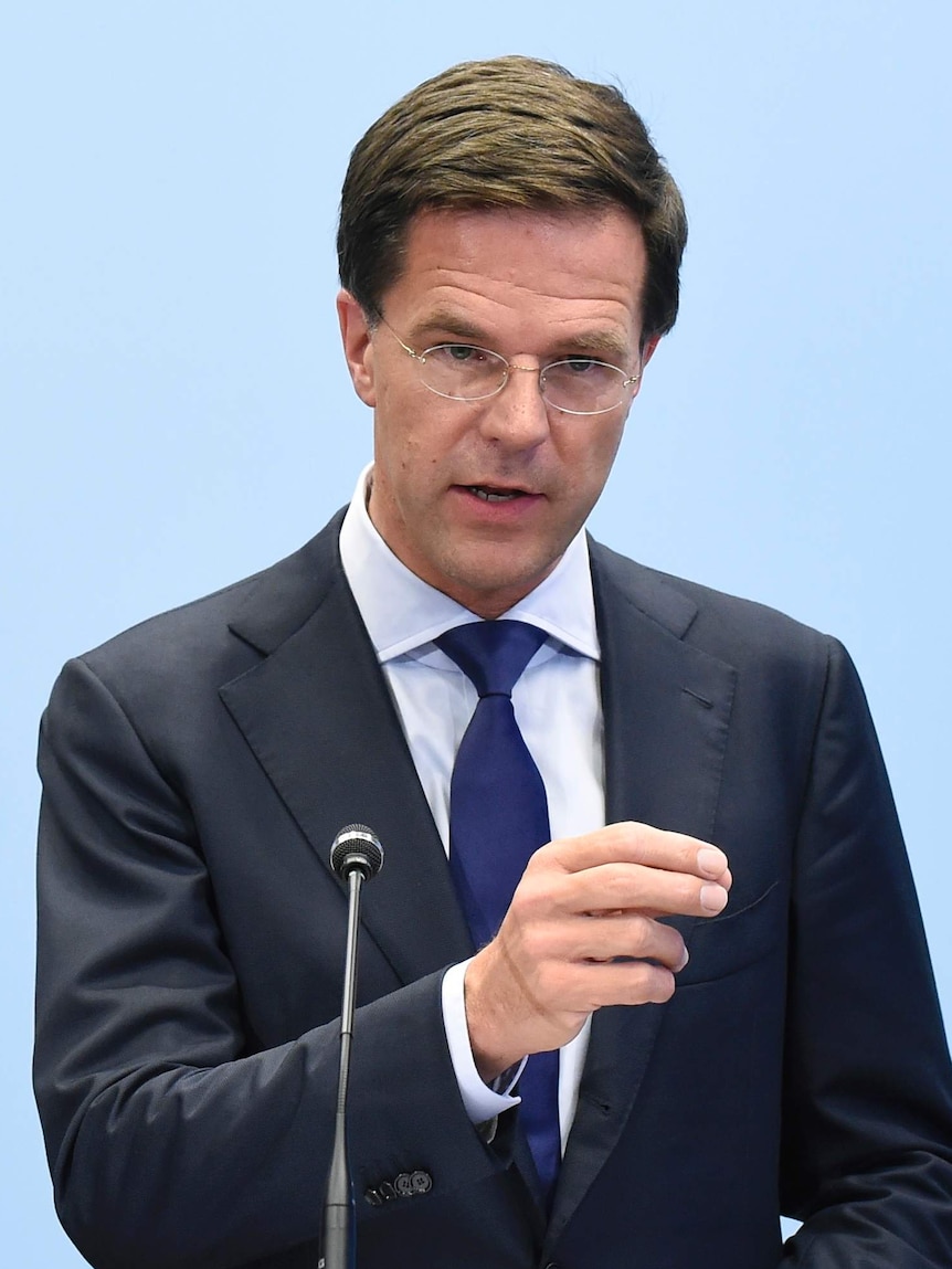 Dutch Prime Minister Mark Rutte