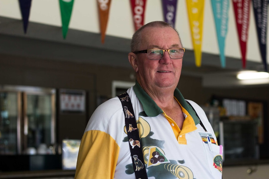 Sunnybank Bowls Club chairman Kevin Conlan.