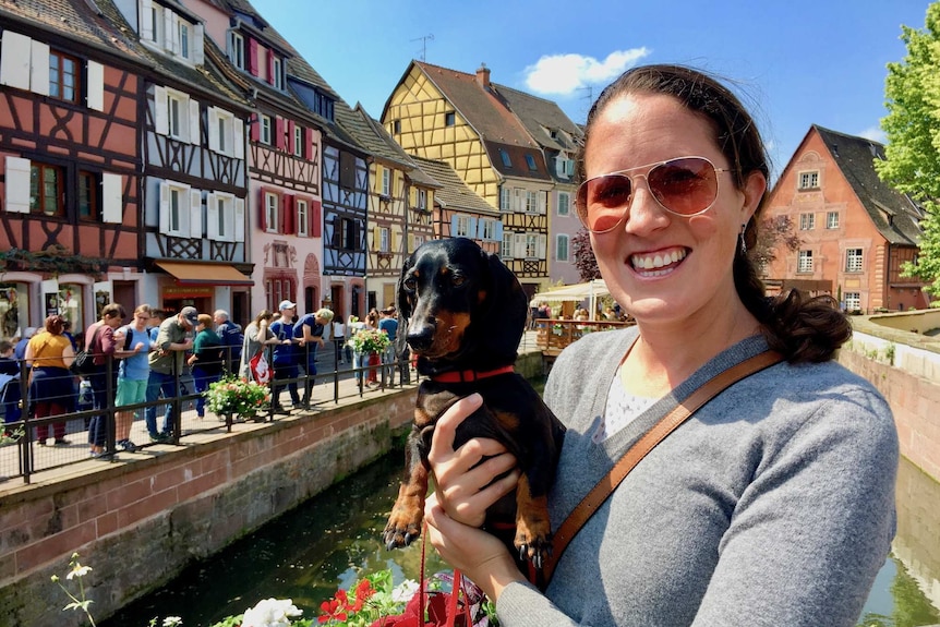 Schnitzel with Shandos in Colmar, France