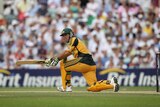 Back in the runs: Captain Ricky Ponting crafted a timely 92 as Australia beat England at The Oval.