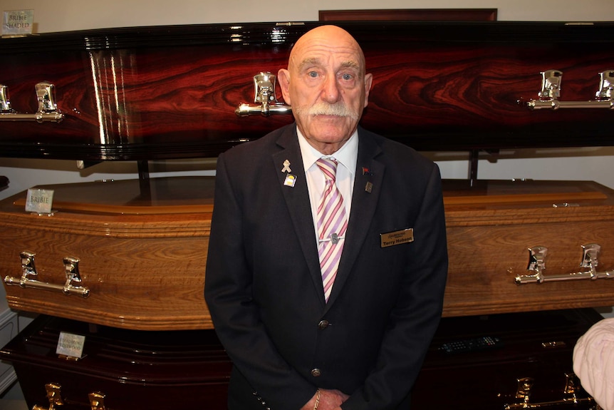 Funeral Director Terry Hobson said the Gold Coast is running out of space in its council cemeteries