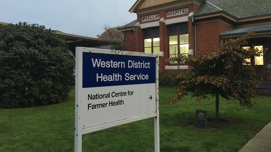 sign National Centre for Farmer Health in Hamilton, Victoria