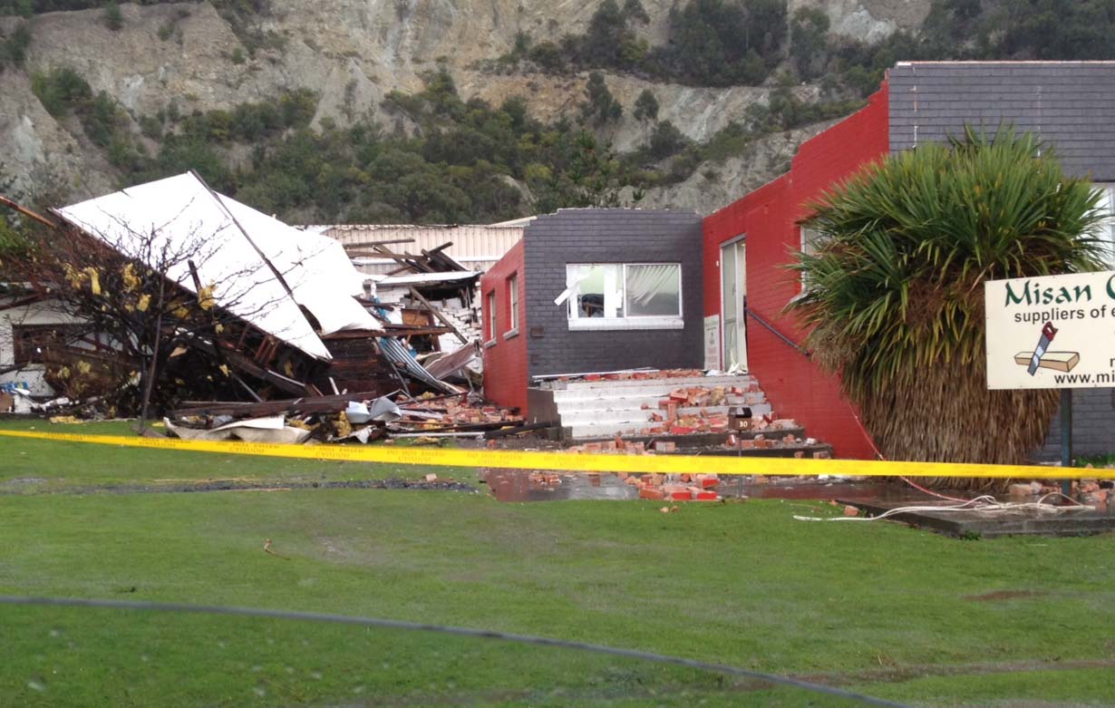 Timber warehouse destroyed by storm - ABC News