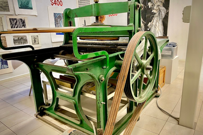 green printing press