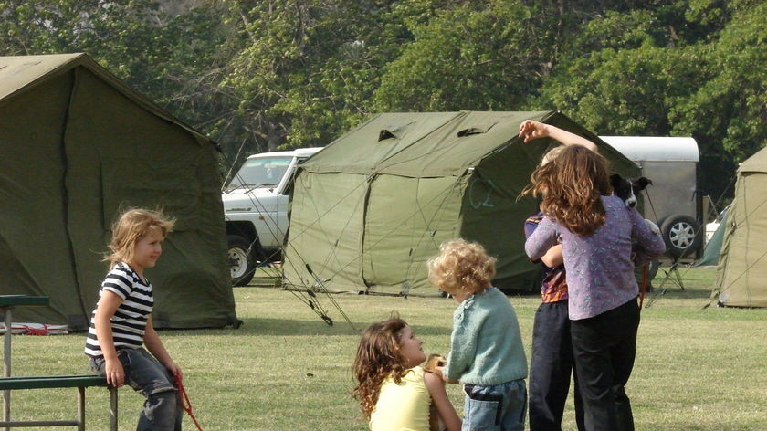 Psychologists say children often experience stress after traumatic events.