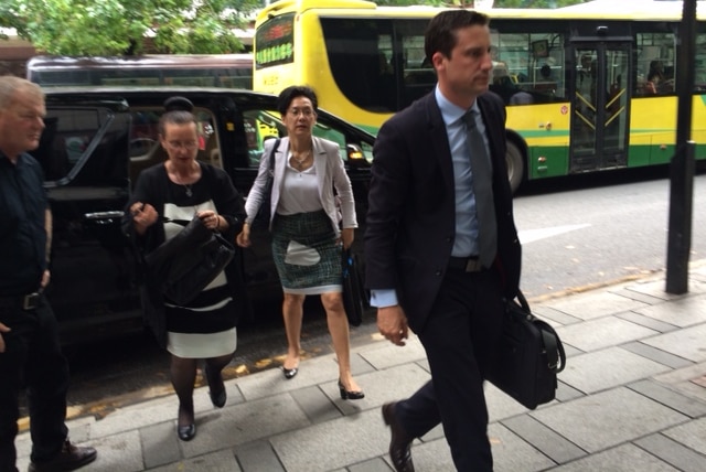 Peter Gardner drug smuggling trial family arrives at Guangzhou court