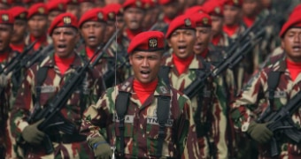 Pasukan Kopassus TNI