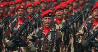 Pasukan Kopassus TNI