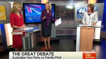 Political porn as the sun rises - ABC News