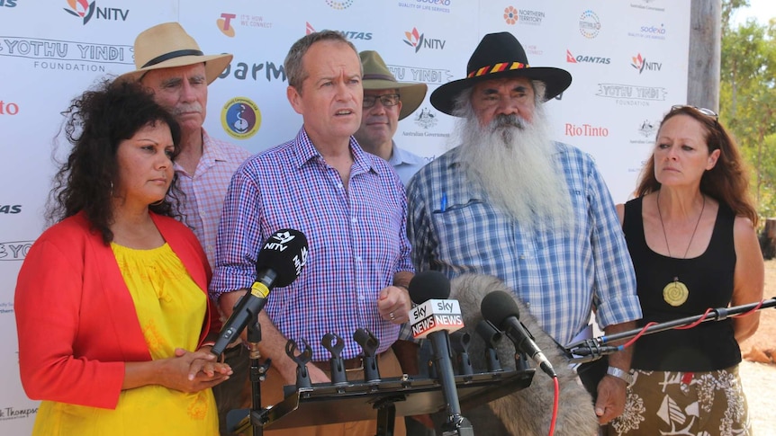 Bill Shorten at Garma Festival