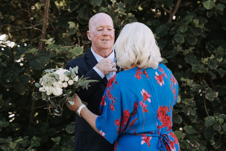 Brett Gibbs and wife Genevieve