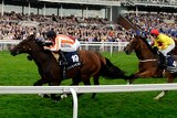 Ortensia gets through on inside to win Nunthorpe Stakes in England
