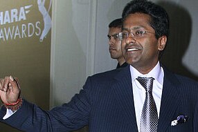 Lalit Modi attends the IPL awards ceremony in Mumbai on April 23, 2010 (AFP)