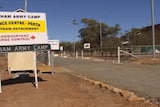 The Northam army camp where the detention centre will be based