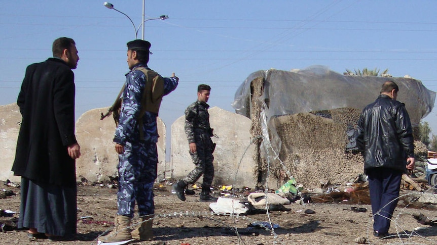 The site of Iraq's deadliest blast in months