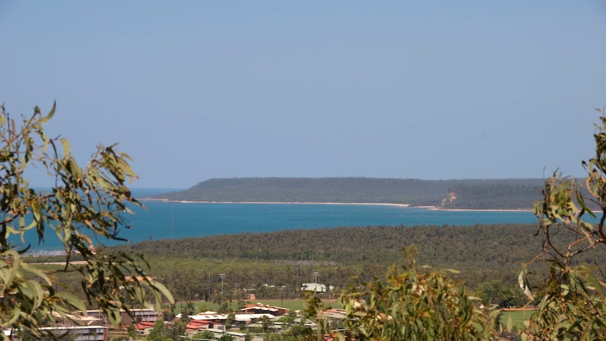 A scenic shot of the Nhulunbuy coast.