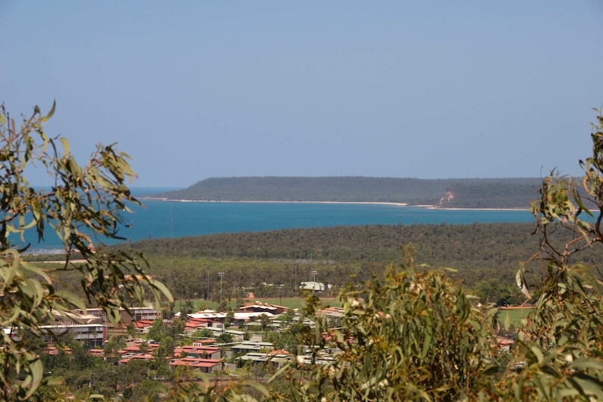 A scenic shot of the Nhulunbuy coast.