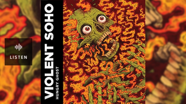 Violent Soho - Hungry Ghost Album Cover. Has Audio.