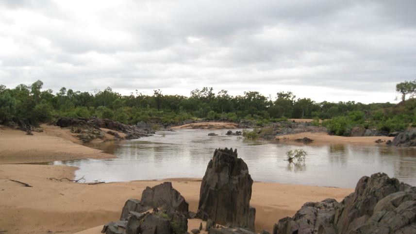 Gilbert River in north-west Queensland