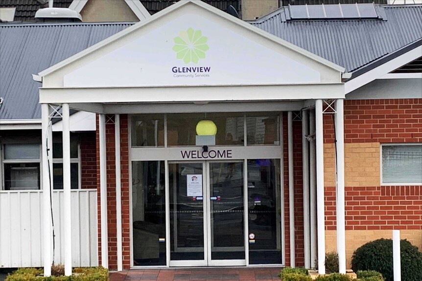 The exterior of Glenview aged care facility in Glenorchy.
