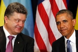 Obama meets Poroshenko