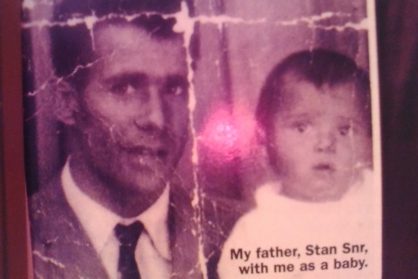 Stan Grant as a baby with his father. Added to Core May 25, 2017.