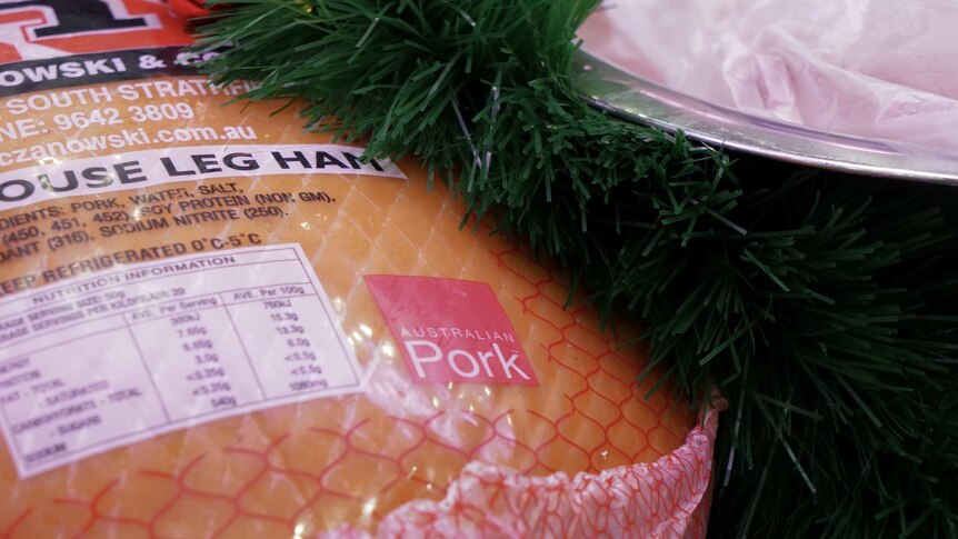 Australian Pork label