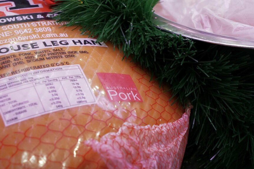 Australian Pork label