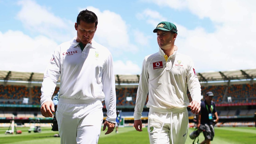 Graeme Smith and Michael Clarke