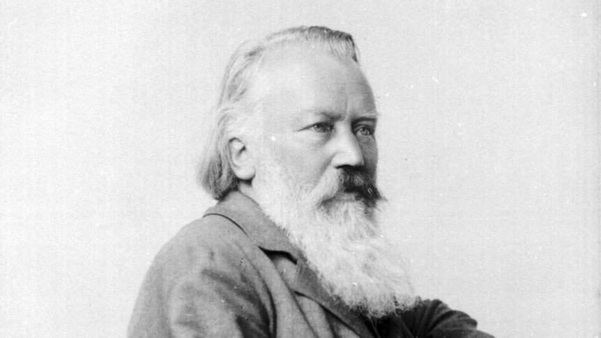 Portrait of Johannes Brahms