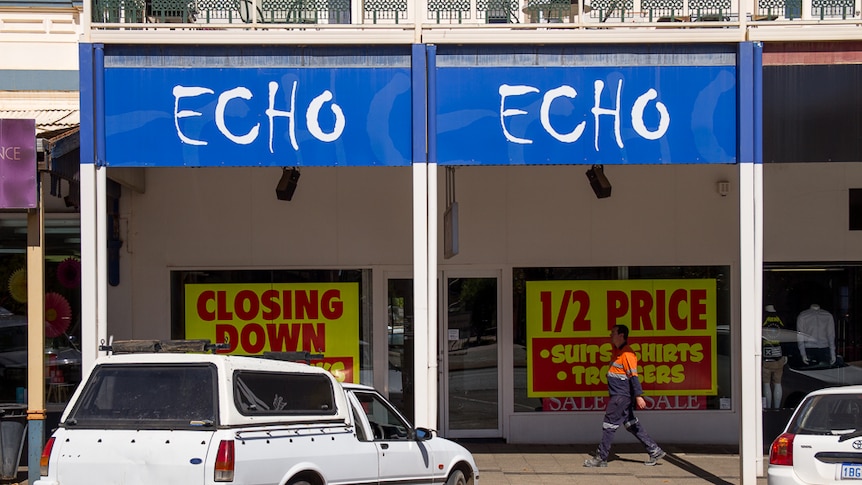 Echo clothing store closed