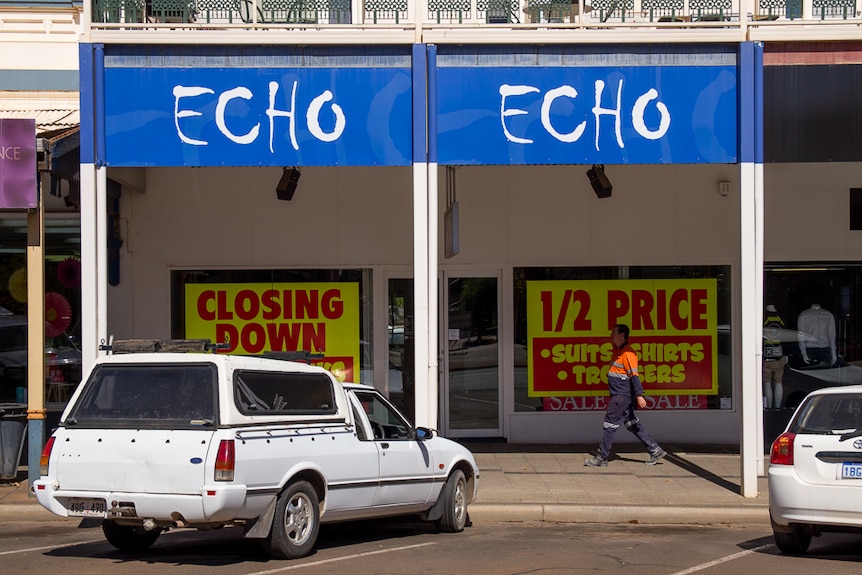 Echo clothing store closed