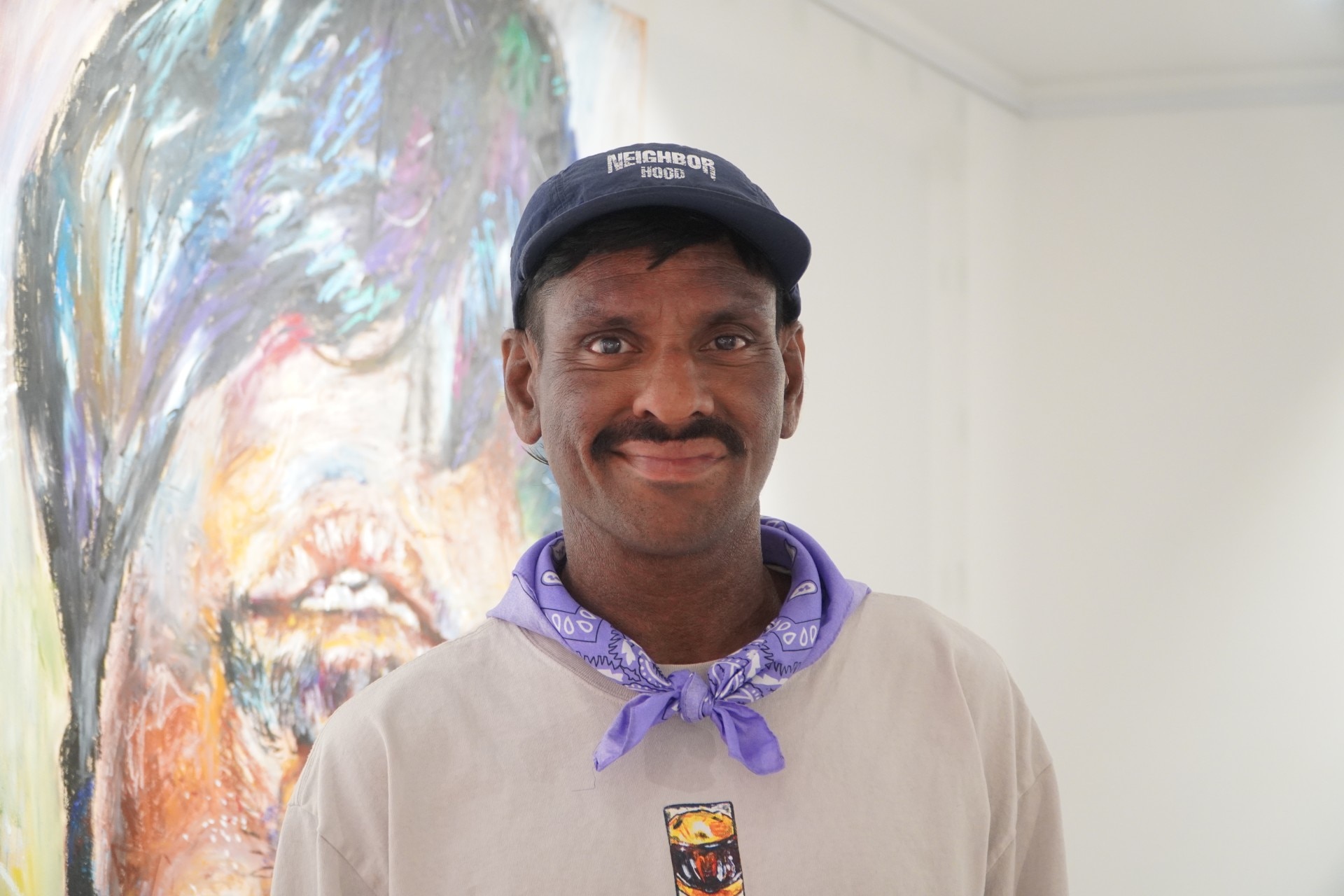 Perth artist paints Parkinson's as monster in solo exhibit