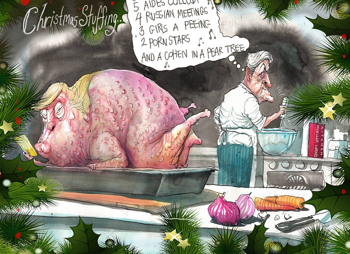 David Rowe cartoon on Donald Trump Robert Mueller.