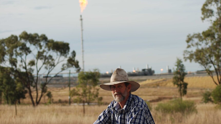 Leon Price, cattle and grain farmer in Roma, Queensland