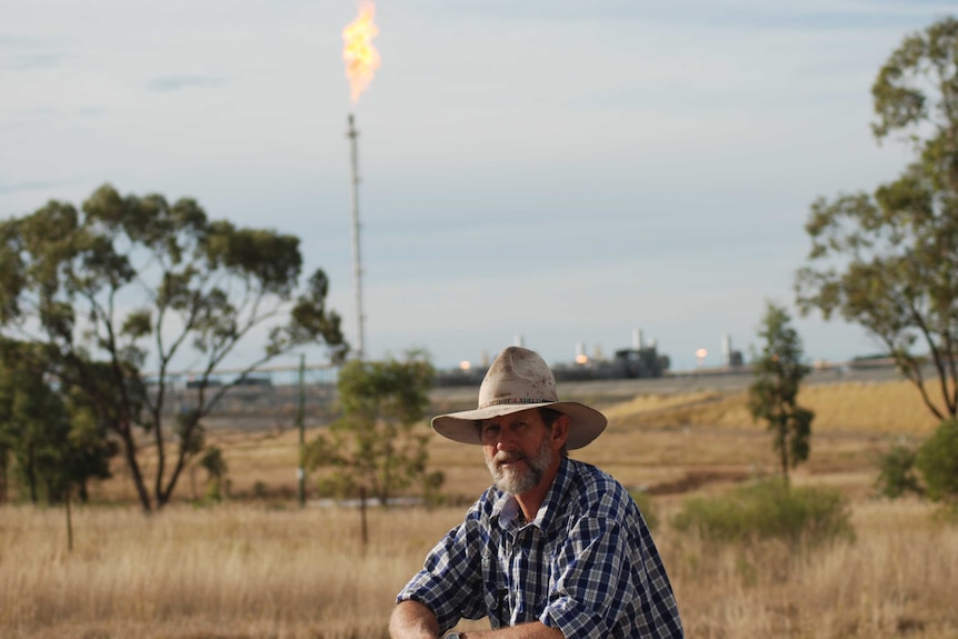 Leon Price, cattle and grain farmer in Roma, Queensland