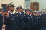 New Victorian protective service officers (PSOs) being sworn-in at the Victorian Police Academy.