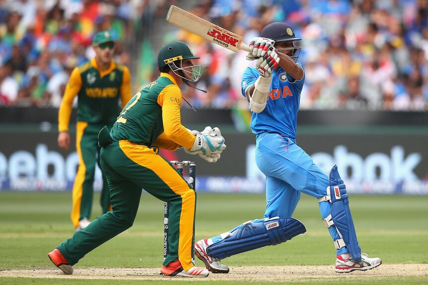 Dhawan smashes the Proteas attack
