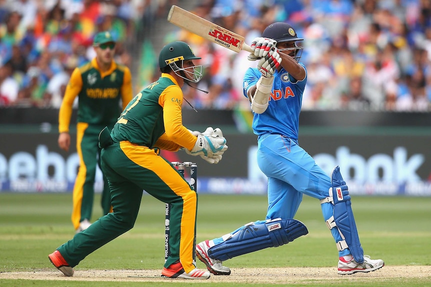 Dhawan smashes the Proteas attack